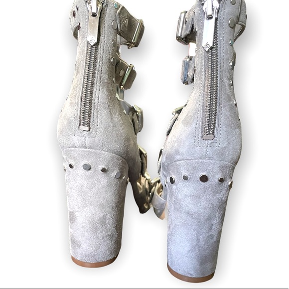 Sam Edelman for Women York Grey Stud Heels Size 8 - Picture 7 of 7